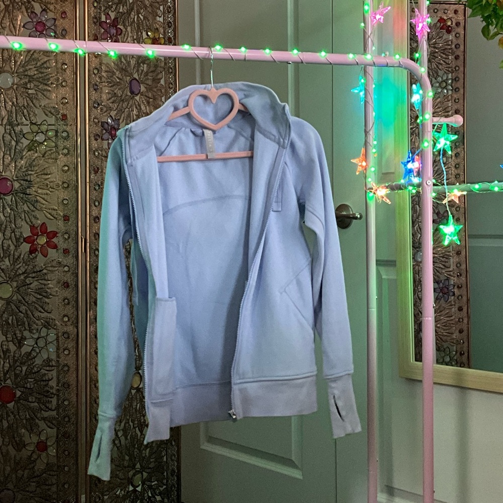 Athleta Soft Blue Hoodie